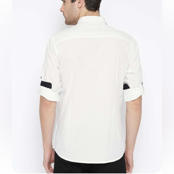 ED HARDY Men's Long Sleeve Button-Up Casual Shirt - White, X-Large - Picture 10 of 12